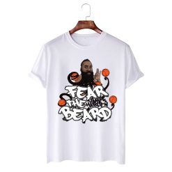 Graphic Style Fear The Beard James Harden Philadelphia Sixers Basketball Unisex T-Shirt