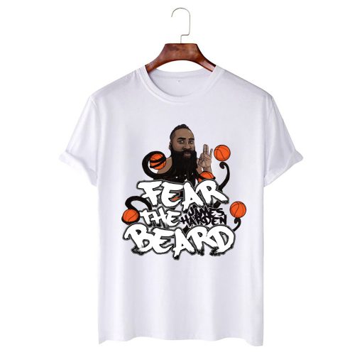 Graphic Style Fear The Beard James Harden Philadelphia Sixers Basketball Unisex T-Shirt