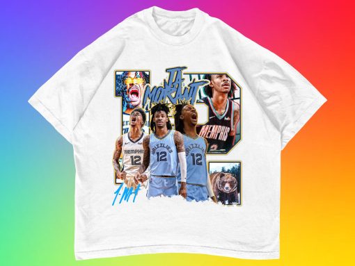 Graphic Style Ja Morant 12 Memphis Grizzlies Basketball Unisex T-Shirt