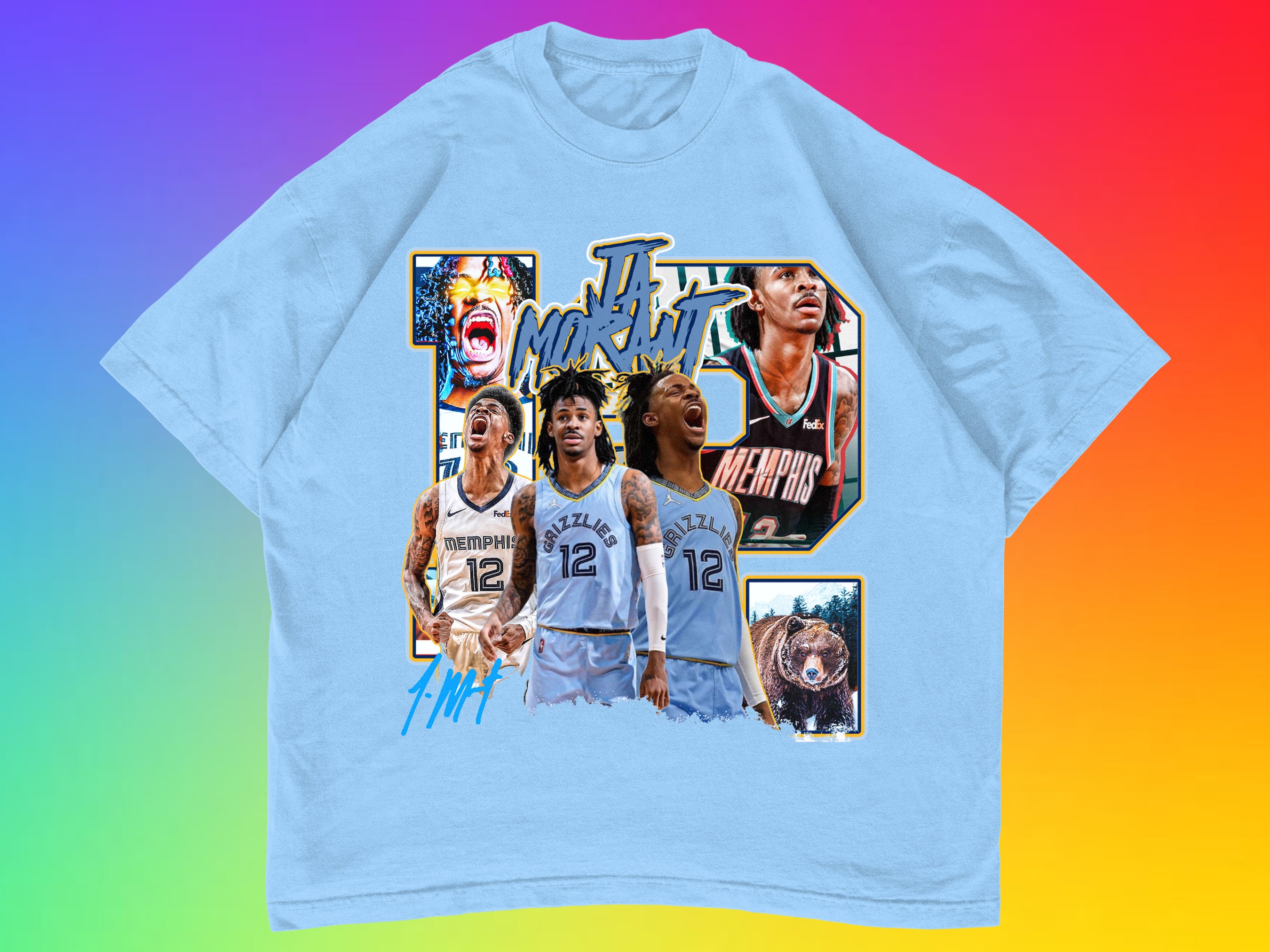 Ja Morant 12 graphic t-shirt by To-Tee Clothing - Issuu
