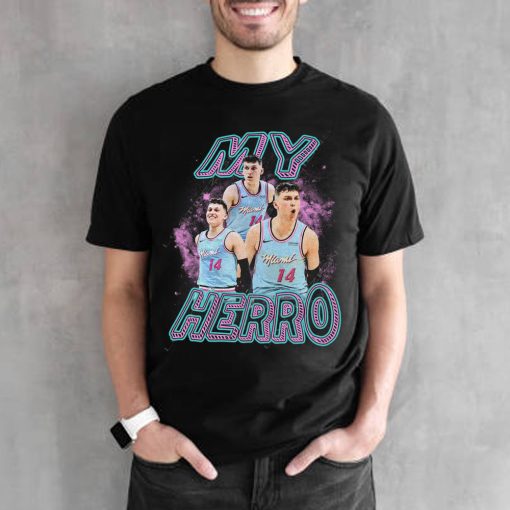 Graphic Style Tyler Herro Miami Heat Basketball Unisex T-Shirt