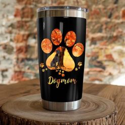 Great Dane Dog Maple Leaves Gift For Lover Day Travel Tumbler