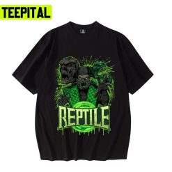 Green Design Of Reptile Mortal Kombat Unisex T-Shirt