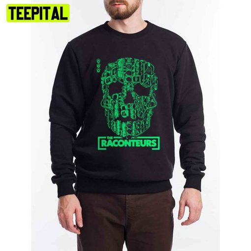 Green Skull The Raconteurs Unisex T-Shirt