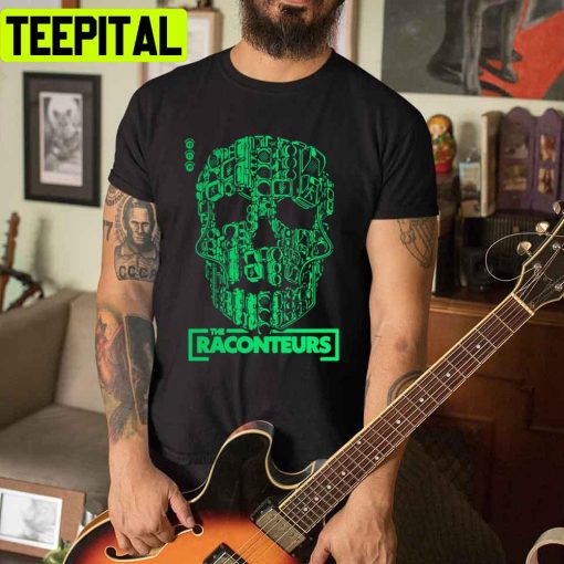 Green Skull The Raconteurs Unisex T-Shirt