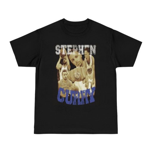 Grunge Vintage Design Stephan Curry Basketball Player Unisex T-Shirt