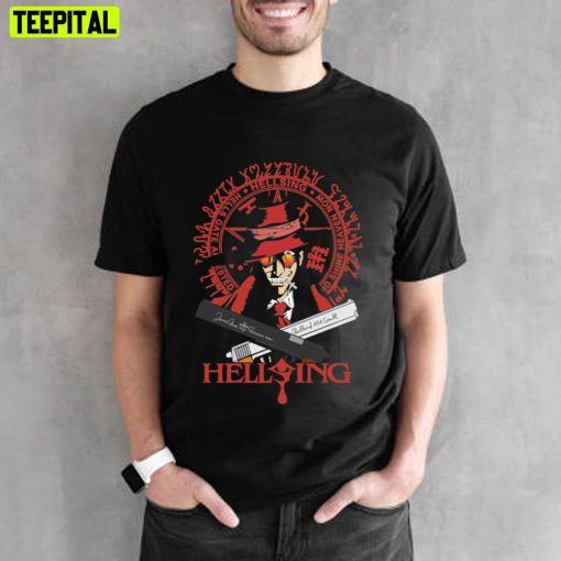 Guns Art Design Hellsing Unisex T-Shirt