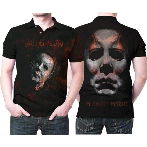 Halloween Michael Myers Horror Movie Character 3d Printed Gift For Michael Myers Halloween Fan Polo Shirt All Over Print Shirt 3d T-shirt