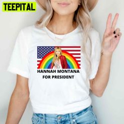 Hannah Montana For President Unisex T-Shirt