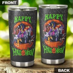 Happy Halloween Disney Villains 999 Gift For Lover Day Travel Tumbler