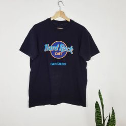 Hard Rock Cafe San Diego Single Stitch Usa Unisex T-Shirt