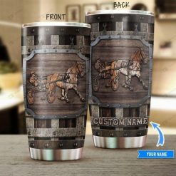 Harness Racing Personalized Gift For Lover Day Travel Tumbler