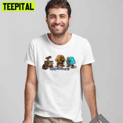 Hewey, Dewey And Wall-E Unisex T-Shirt