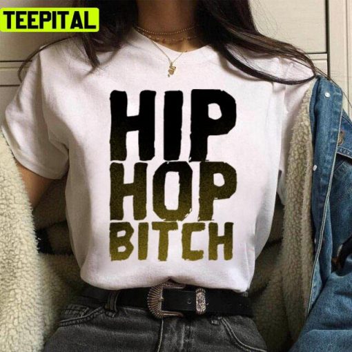 Hip Hop Bitch Rap Pop Illustration Unisex T-Shirt