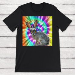 Hippie Bunny Rabbit Unisex T-Shirt