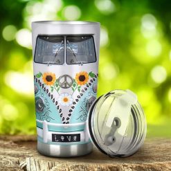 Hippie Gypsy Van Car Gift 3d Printed Gift For Lover Day Travel Tumbler