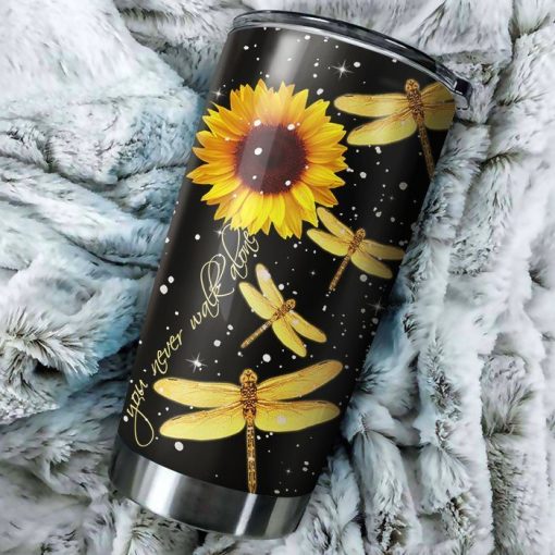 Hippie Lover Sunflower For Lovers Travel Tumbler All Over Print