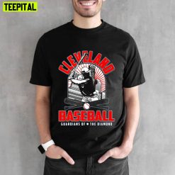 Hit Below The Belt Cleveland Guardians Baseball Unisex T-Shirt