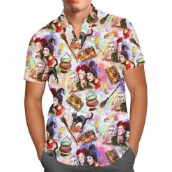Hocus Pocus Halloween Inspired Hawaii Shirt
