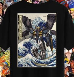 Hokusai Deathscythe Hell Gundam Unisex T-Shirt