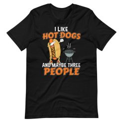 Hot Dog Lover For Hot Dog Eating Contest Short Sleeve Unisex T-Shirt