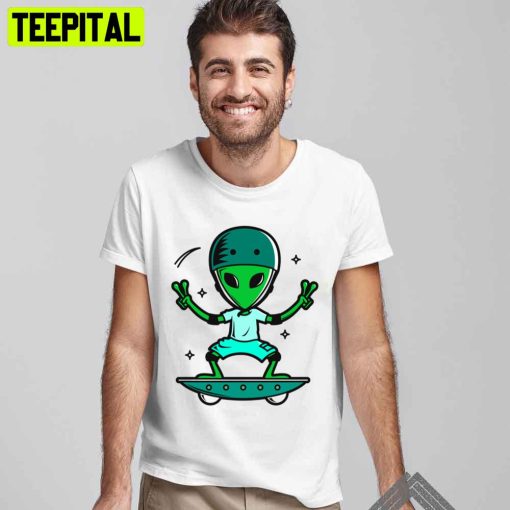 I Come To Take Over Alien Unisex T-Shirt