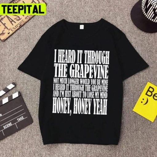 I Heard It Through The Grapevine Creedence Clearwater Revival Ccr Rock Music Unisex T-Shirt