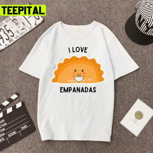 I Love Smiling Empanada Design Unisex T-Shirt