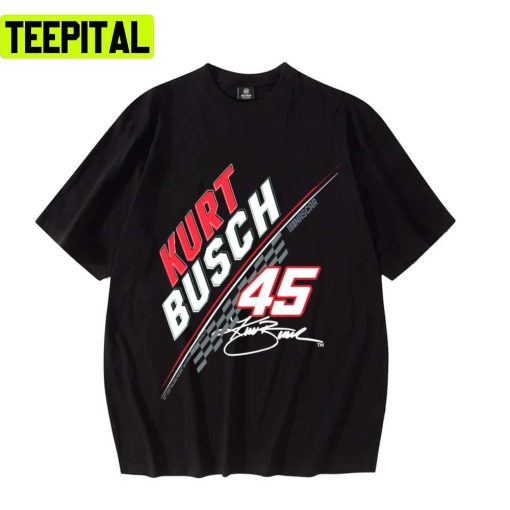 Iconic Logo Nascar Merch Kurt Busch Fanatics Unisex T-Shirt