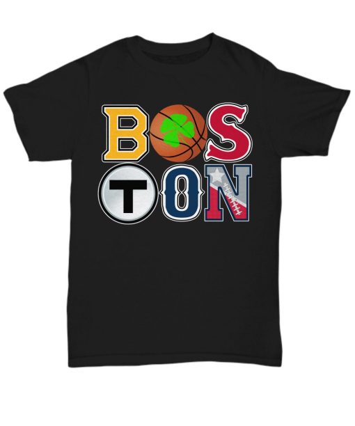 Idea For Winners and Fans Boston Celtics Basketball Baseball Hockey Unisex T-Shirt