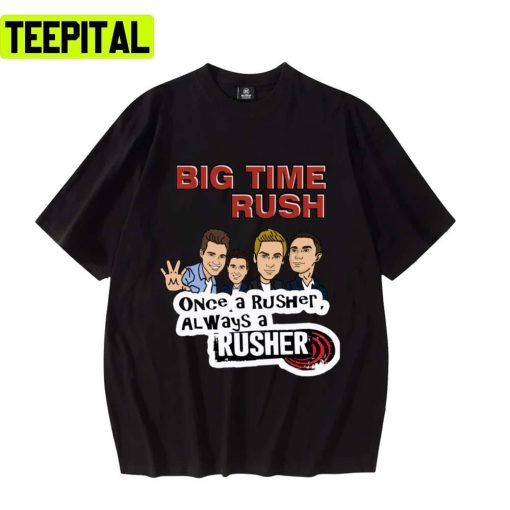 If I Ruled The World Time Rush Big Time Rush Btr Retro Rock Band Unisex T-Shirt