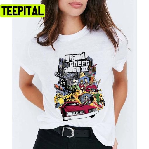 Iii Grand Theft Auto Gta Unisex T-Shirt