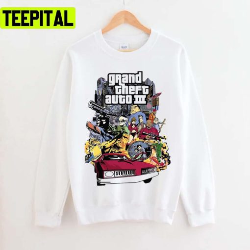 Iii Grand Theft Auto Gta Unisex T-Shirt