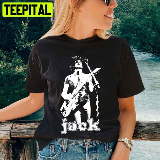 Jack The White Stencil Unisex T-Shirt