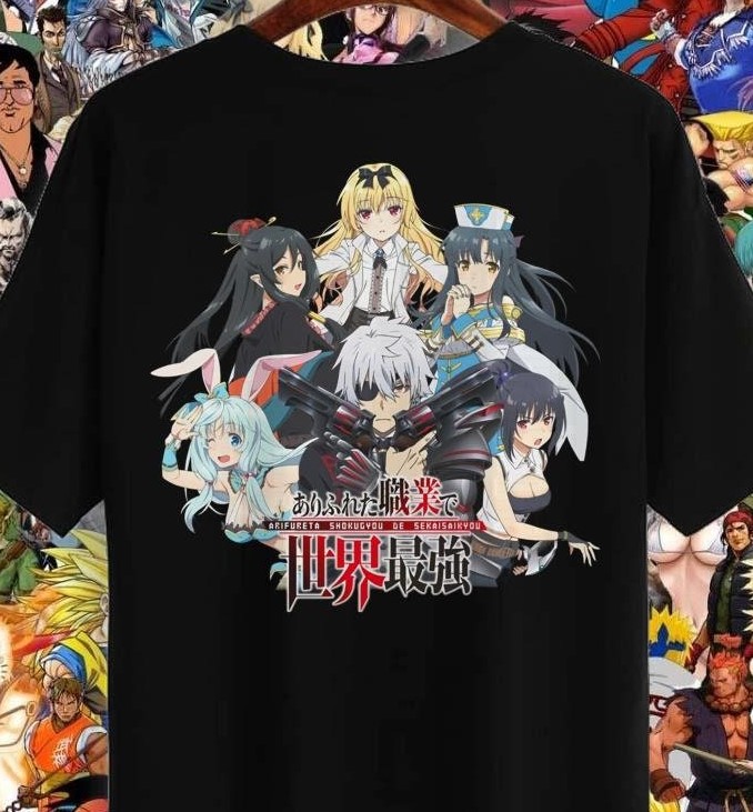 Japanese Anime Arifureta Shokugyou De Sekai Saikyou Unisex T-Shirt