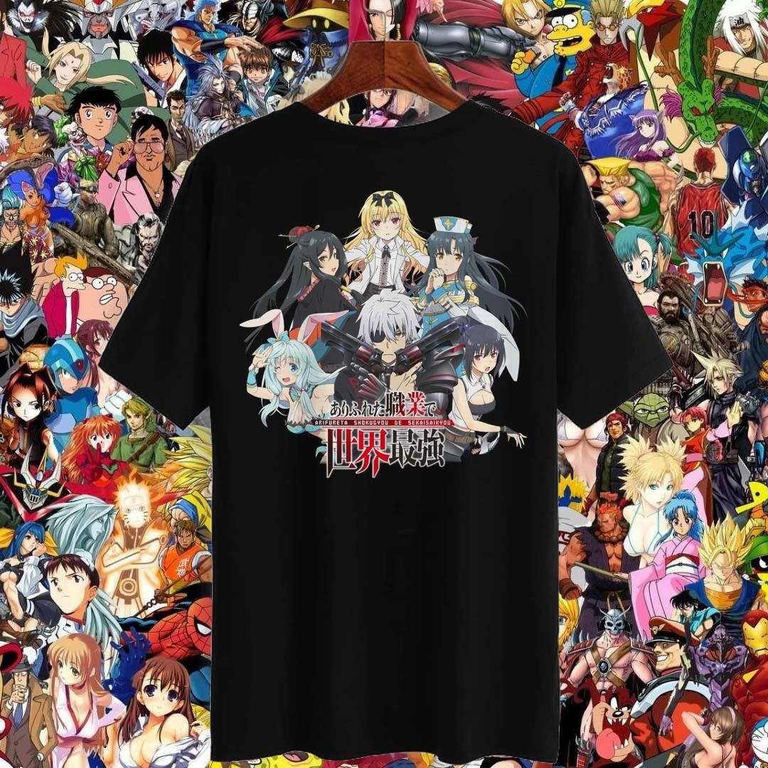 Japanese Anime Arifureta Shokugyou De Sekai Saikyou Unisex T-Shirt