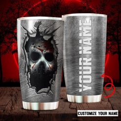 Jason Voorhees Horror Film Halloween Coffee Tumbler All Over Print