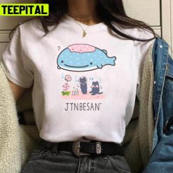 Jinbesan Group Pose Animation Unisex T-Shirt