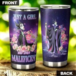 Just A Girl Who Loves Maleficent 999 Gift For Lover Day Travel Tumbler