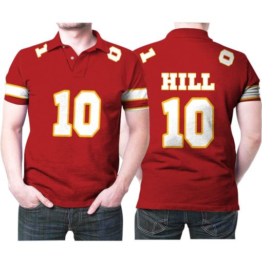 Kansas City Chiefs Tyreek Hill 10 Legend Player Nfl American Football Team Jersey Style Gift For Chiefs Fans Tyreek Hill Lovers Polo Shirt