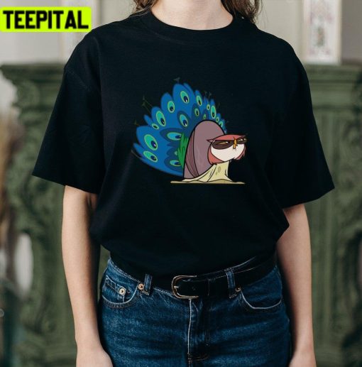 Karl Pilkington Owl Peacock Armadillo The Owl House Unisex T-Shirt