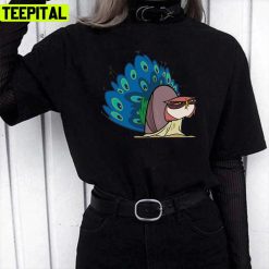 Karl Pilkington Owl Peacock Armadillo The Owl House Unisex T-Shirt