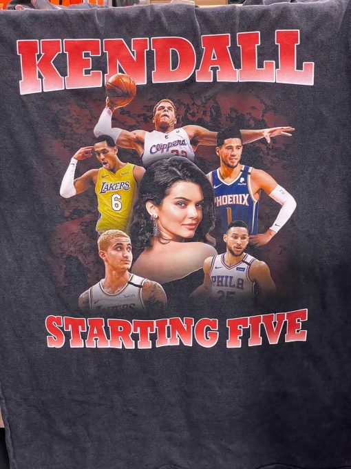 Kendall Starting Five Jenner Team Unisex T-Shirt