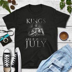 Kings Born July Birthday T-Shirt