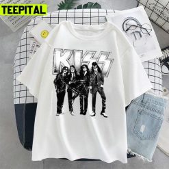 Kiss Band Members Retro Rock Music Design Unisex T-Shirt