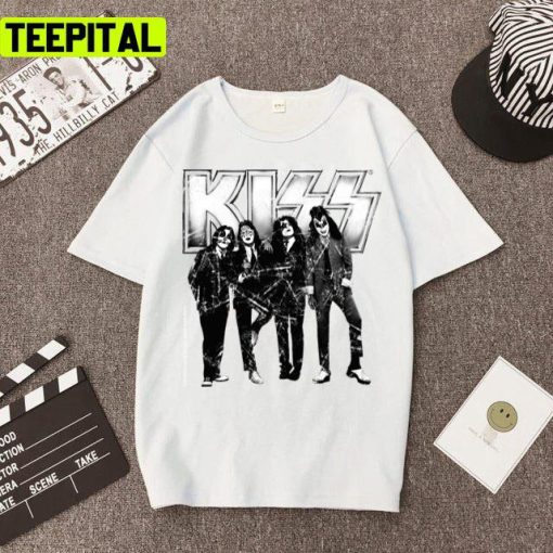 Kiss Band Members Retro Rock Music Design Unisex T-Shirt