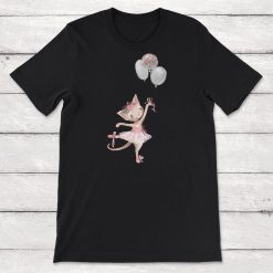 Kitten Ballerina Cat Ballerina Unisex T-Shirt