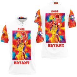 Kobe Bryant Art Portrait Painting Los Angeles Lakers Western Conference Polo Shirt All Over Print Shirt 3d T-shirt