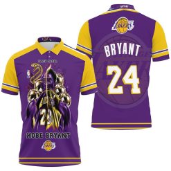 Kobe Bryant Black Mamba Snake Los Angeles Lakers Polo Shirt All Over Print Shirt 3d T-shirt