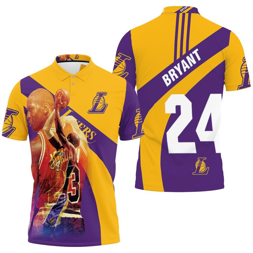 Kobe Bryant Los Angeles Lakers Champions Legend 3d Printed For Fan Polo Shirt All Over Print Shirt 3d T-shirt